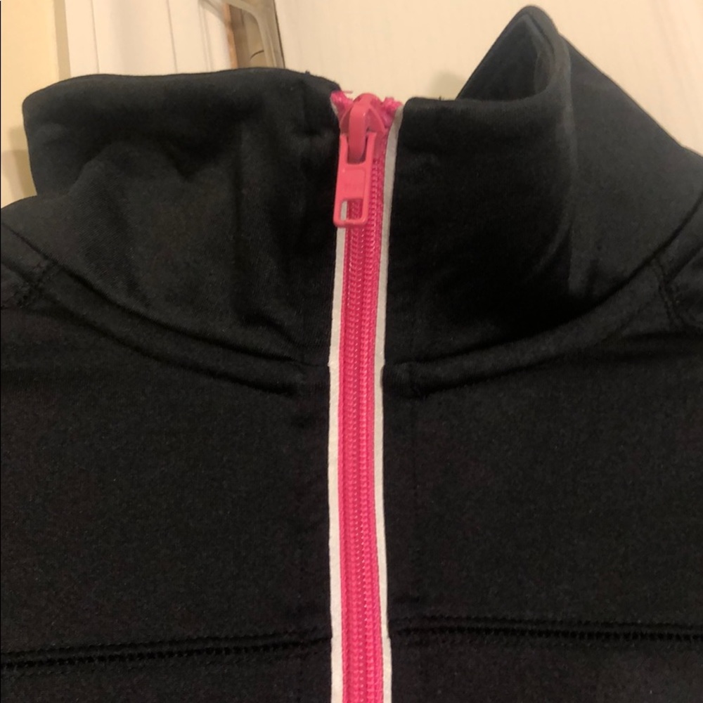 Pink zip up pull over - Picture 4 of 4